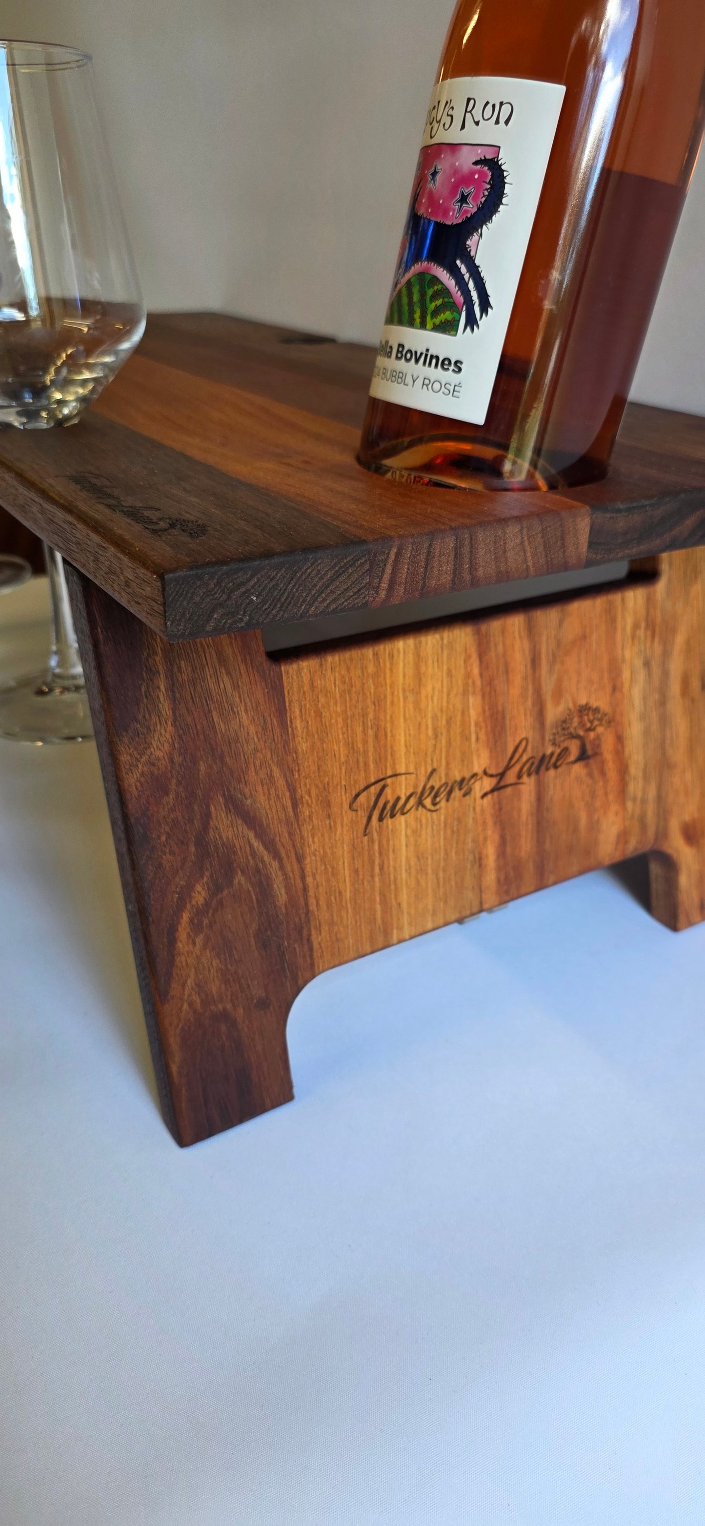 Picnic Table - 4 Glass Holder & 1 Bottle (600x285x220mm)