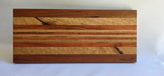 Mixed Hardwood Chopping Board (616 x 268 x 35mm)