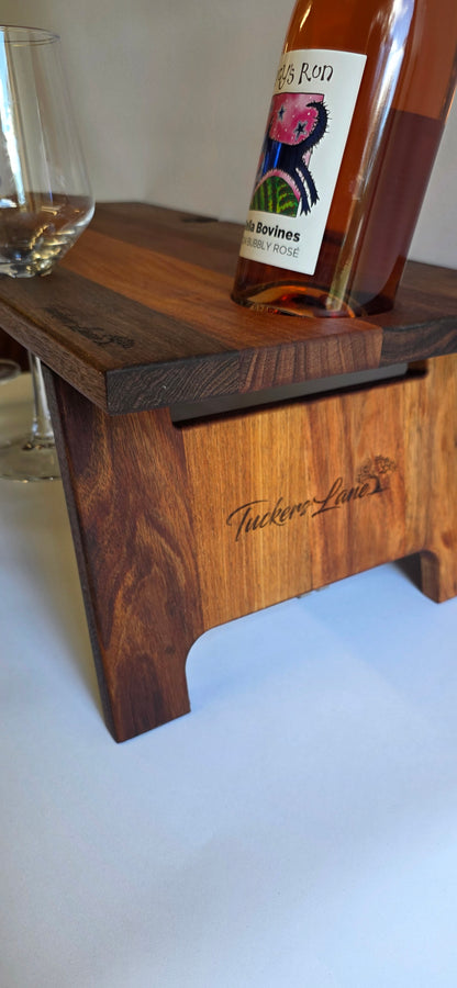 Picnic Table - 4 Glass Holder & 1 Bottle (600x285x220mm)