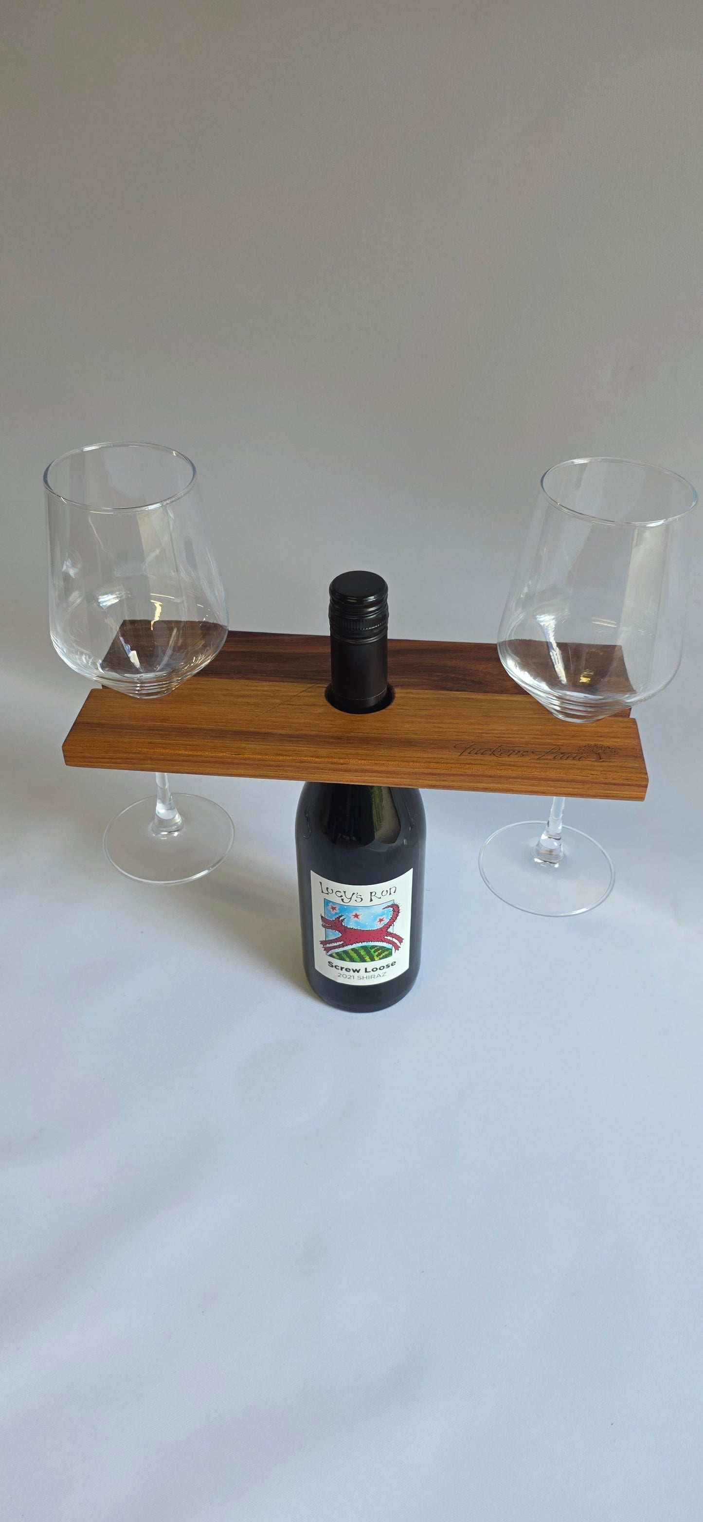 Wine Glass & Bottle Holder (Rectangle 290x120x20mm)
