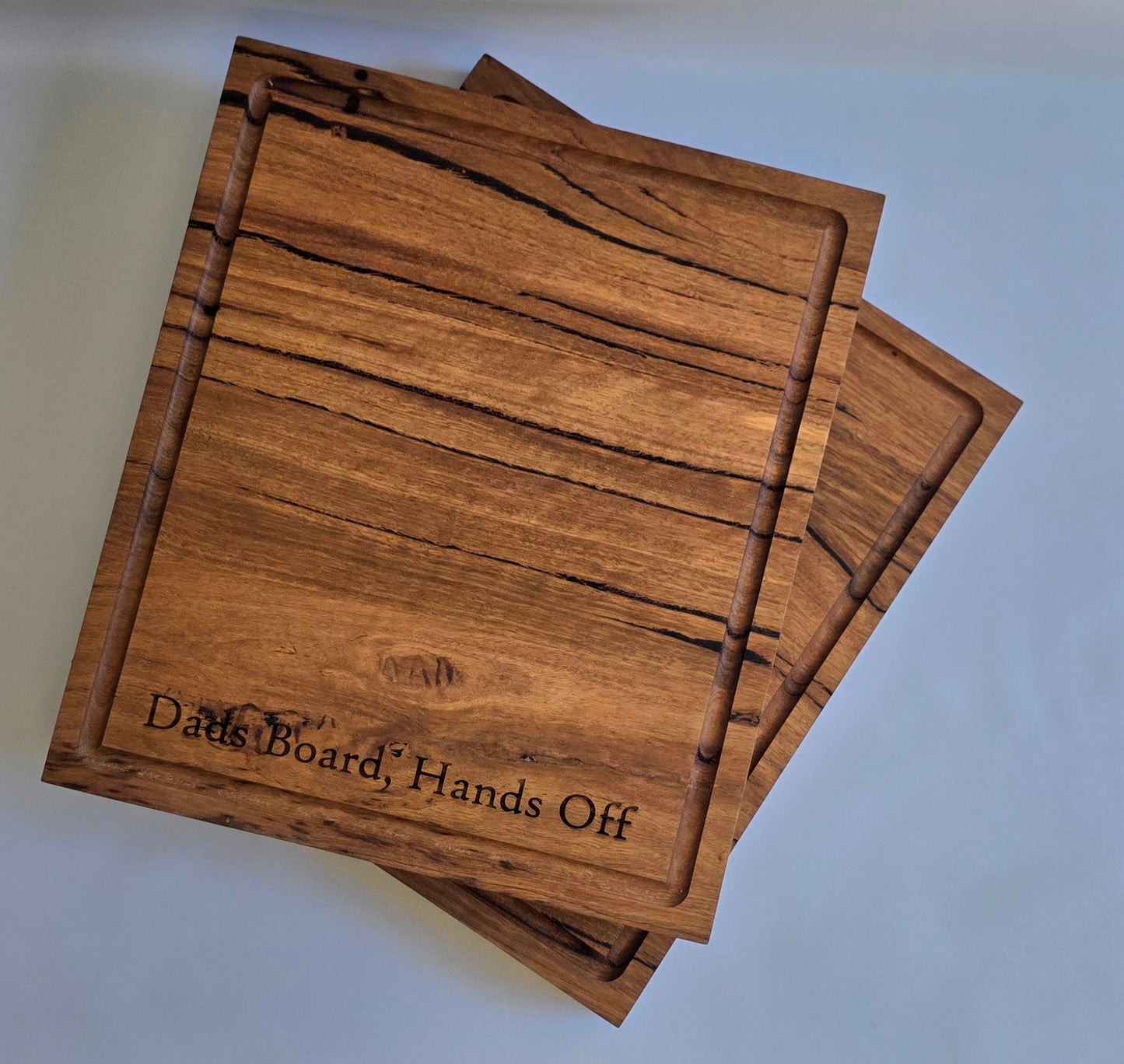 Dads Board Hands Off - Butchers Block (390 x 340 x 35mm)