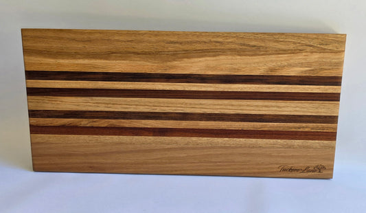 Mixed Hardwood Chopping Board (498 x 234 x 28mm)
