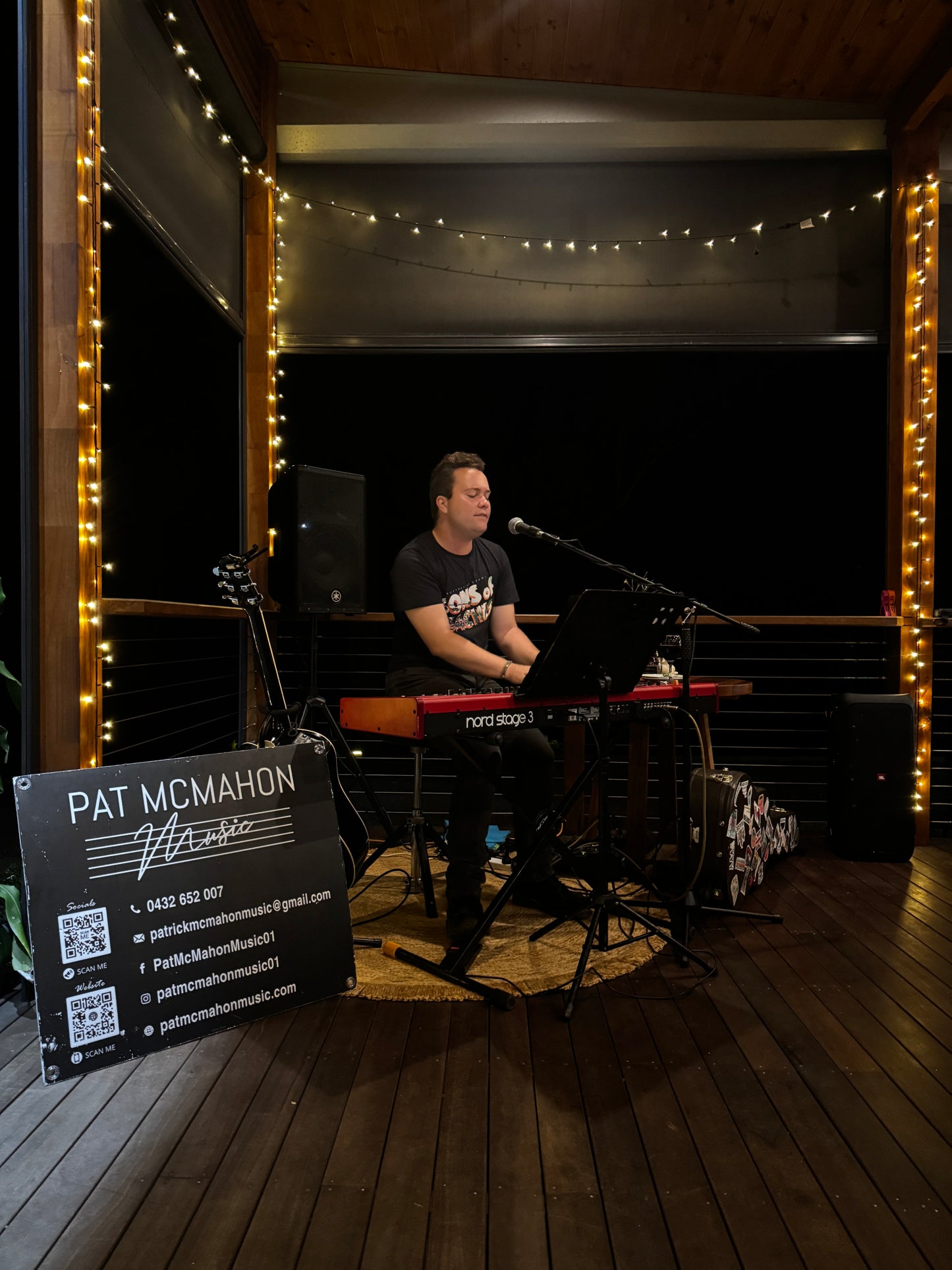 Pizza and Music - Pat McMahon- Saturday 12 September