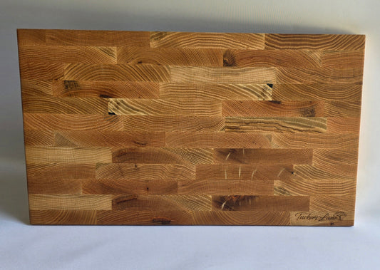 Endgrain Oak Butchers Block (478 x 280 x 26mm)