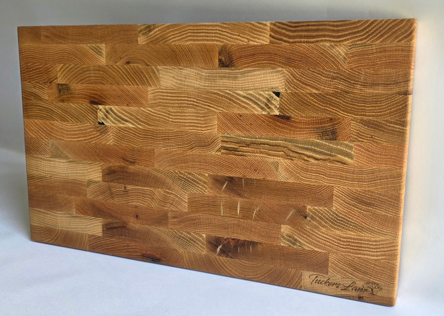 Endgrain Oak Butchers Block (478 x 280 x 26mm)
