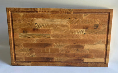 Endgrain Oak Butchers Block (478 x 280 x 26mm)