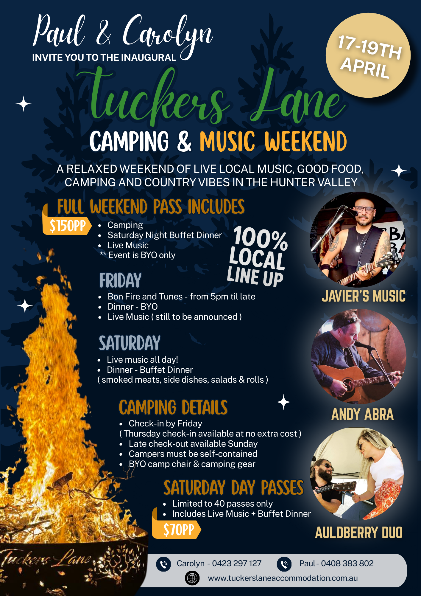 Camping & Music Weekend - Day Pas